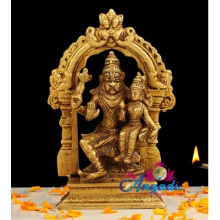  Lakshmi Narasimar Brass Statue