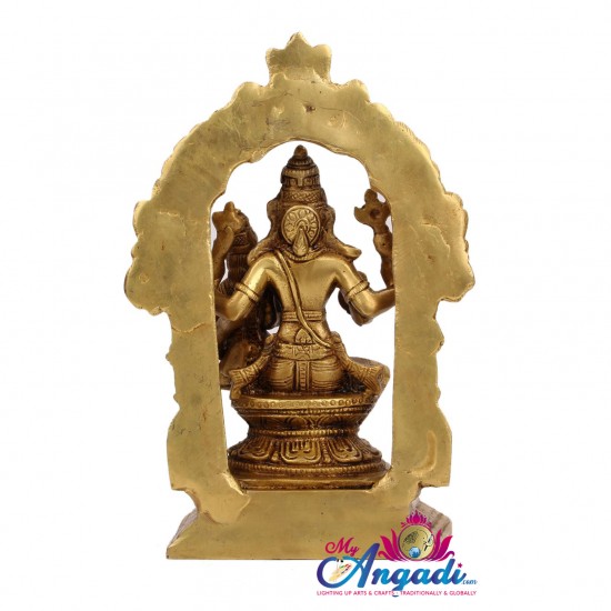  Lakshmi Narasimar Brass Statue