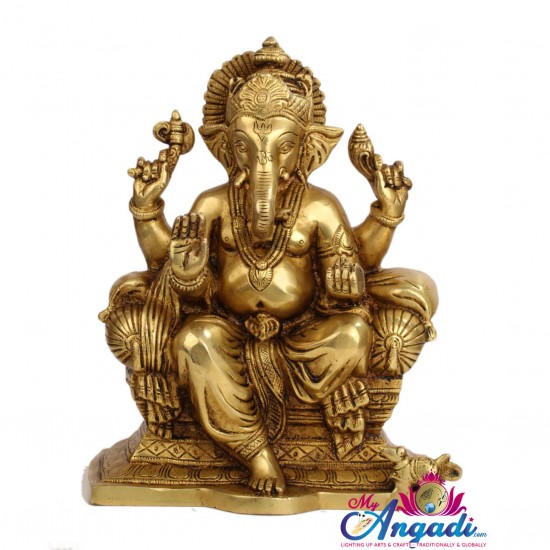 Ganapathy Brass Statue Ganapathy Brass Statue