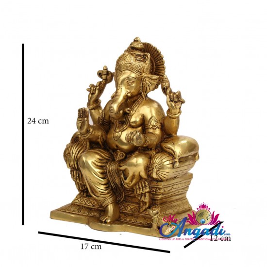 Ganapathy Brass Statue Ganapathy Brass Statue