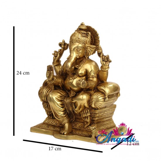 Ganapathy Brass Statue