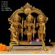 Raman with Seetha Lakshmanan Brass Statue Raman with Seetha Lakshmanan Brass Statue