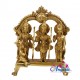 Raman with Seetha Lakshmanan Brass Statue Raman with Seetha Lakshmanan Brass Statue