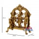 Raman with Seetha Lakshmanan Brass Statue Raman with Seetha Lakshmanan Brass Statue