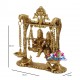 Radha Krishna With Lamp Brass Statue Radha Krishna With Lamp Brass Statue
