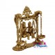 Radha Krishna With Lamp Brass Statue Radha Krishna With Lamp Brass Statue