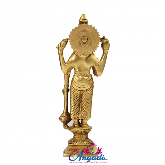 Vishnu Brass Statue