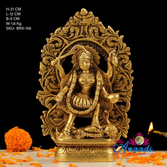 Kali Brass Statue Kali Brass Statue