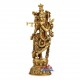 Krishna Fluting  Brass Statue