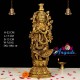 Radha Brass Statue