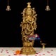 Radha Brass Statue