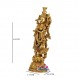 Radha Brass Statue