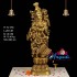 Radha Brass Statue