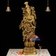 Radha Brass Statue