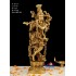 Krishna Fluting  Brass Statue