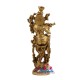 Krishna Fluting Brass Statue Krishna Fluting Brass Statue