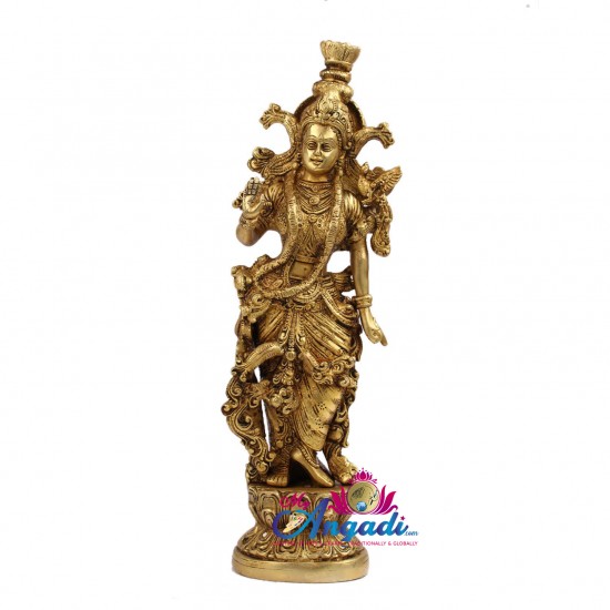 Krishna Brass Statue