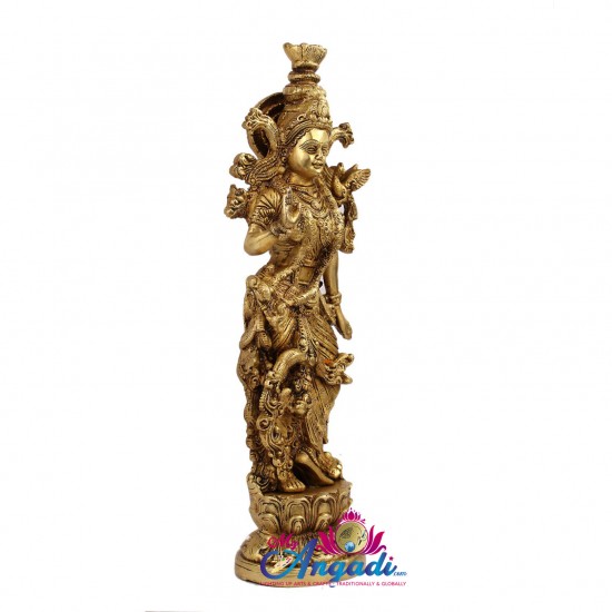 Krishna Brass Statue