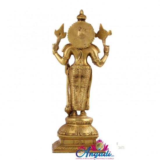 Vishnu Brass Statue