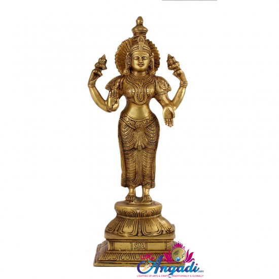 Lakshmi Brass Statue Lakshmi Brass Statue