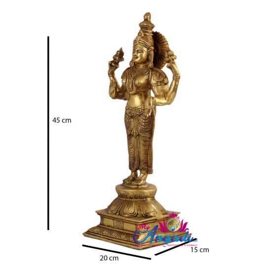 Lakshmi Brass Statue Lakshmi Brass Statue