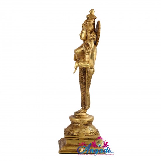 Lakshmi Brass Statue