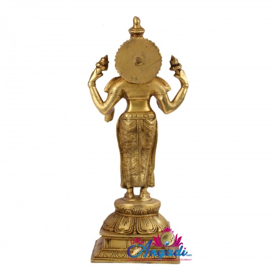 Lakshmi Brass Statue