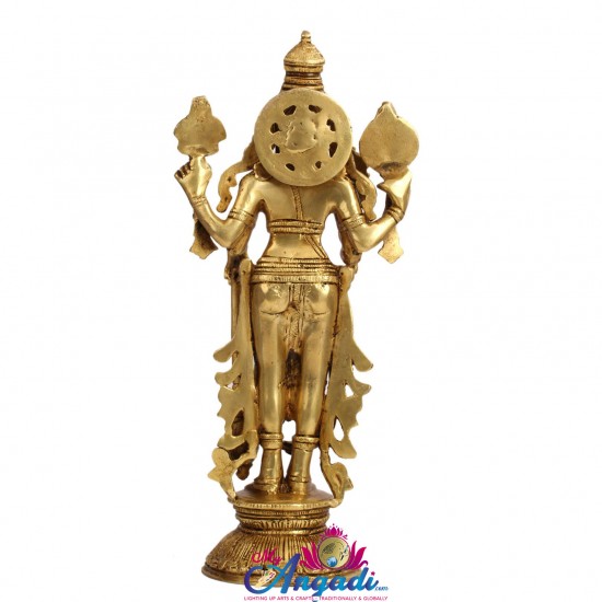 Vishnu Brass Statue