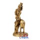 Radha Brass Statue