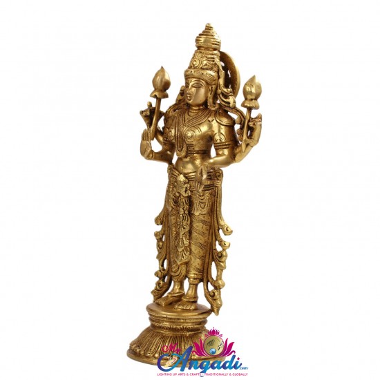 Lakshmi Brass Statue