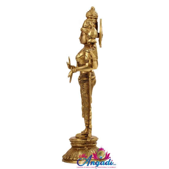 Lakshmi Brass Statue