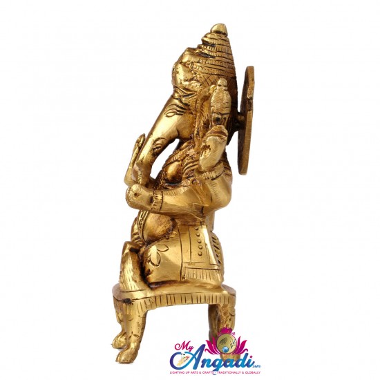 Vinayagar Brass Statue Vinayagar Brass Statue
