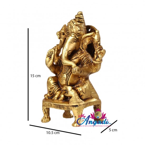 Vinayagar Brass Statue Vinayagar Brass Statue