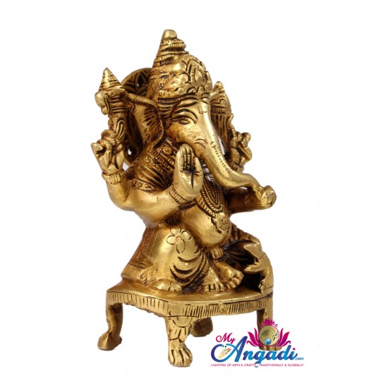 Vinayagar Brass Statue