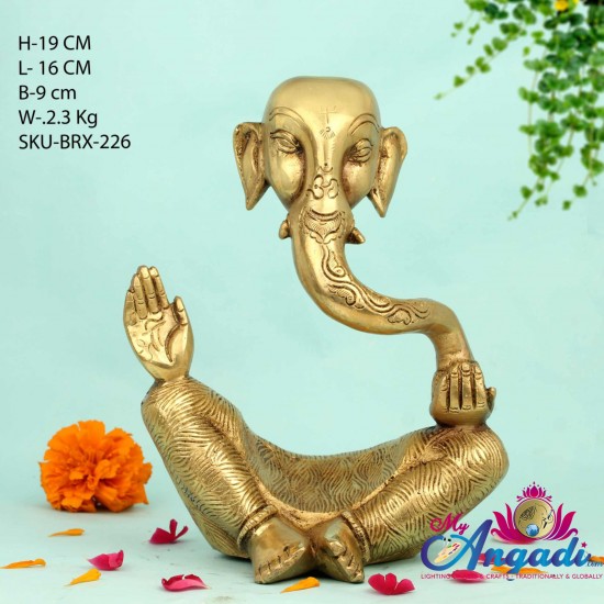 Ganapathy Brass Statue