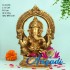 Ganesha Brass Statue