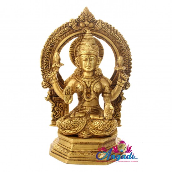 Lakshmi Brass Statue