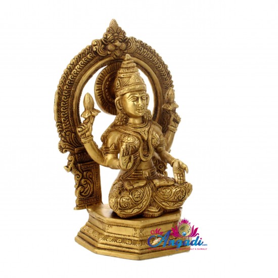 Lakshmi Brass Statue