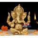 Ganesha Brass Statue