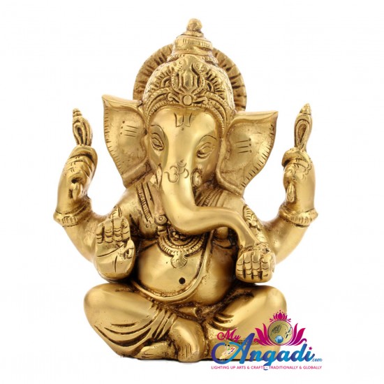 Ganesha Brass Statue Ganesha Brass Statue