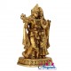 Radha Krishna Brass Statue