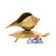 Conch On Tortoise Brass Statue Conch On Tortoise Brass Statue