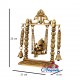 Swinging Ganesha Brass Statue