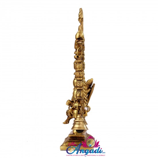 Swinging Ganesha Brass Statue