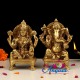 Lakshmi Ganesha Brass Statue Lakshmi Ganesha Brass Statue
