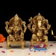 Lakshmi Ganesha Brass Statue