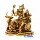 Shivan Family Brass Statue