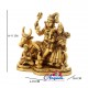 Shivan Family Brass Statue Shivan Family Brass Statue