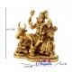 Shivan Family Brass Statue