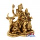 Shivan Family Brass Statue